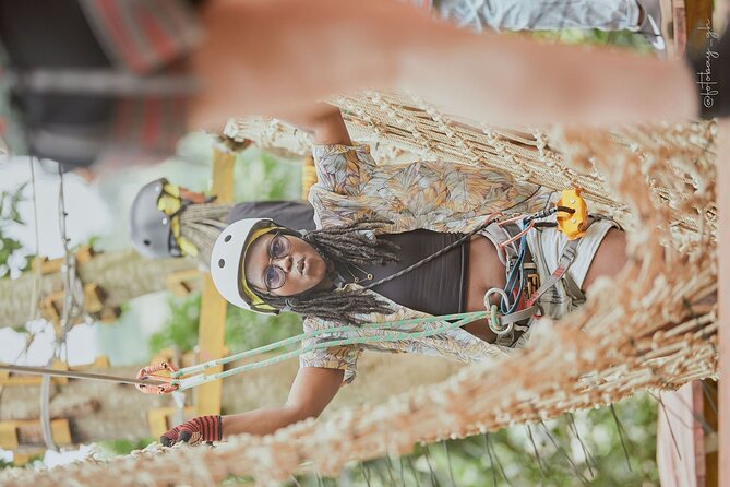Aburi, Ghana Private Zipline and Adventure Experience - Two hours of ziplining and obstacles