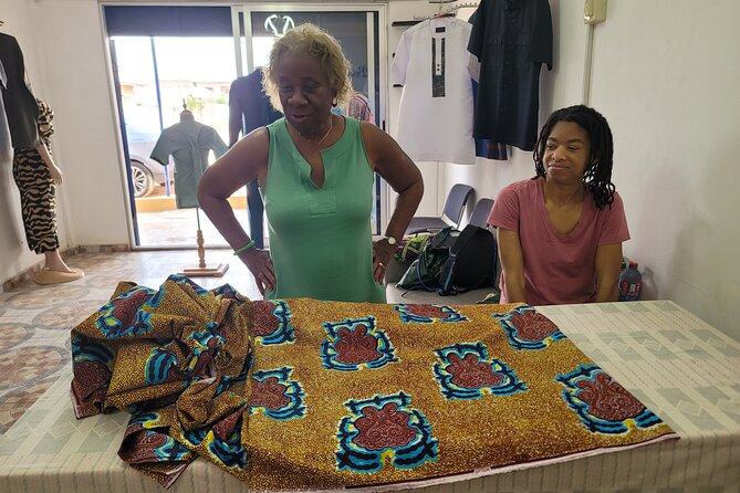 African custom clothing making experience with fabric tour - What the $240 price really covers