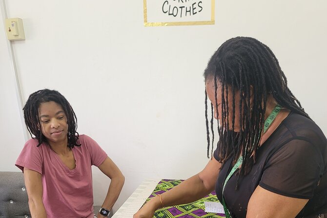 African custom clothing making experience with fabric tour - Who will enjoy this Accra experience most