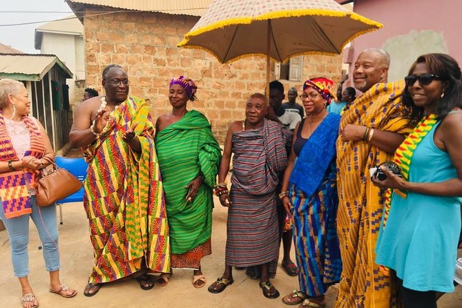 Bonwire Namimg Ceremony and Kente Tourist Center - From Kwame University to Bonwire village