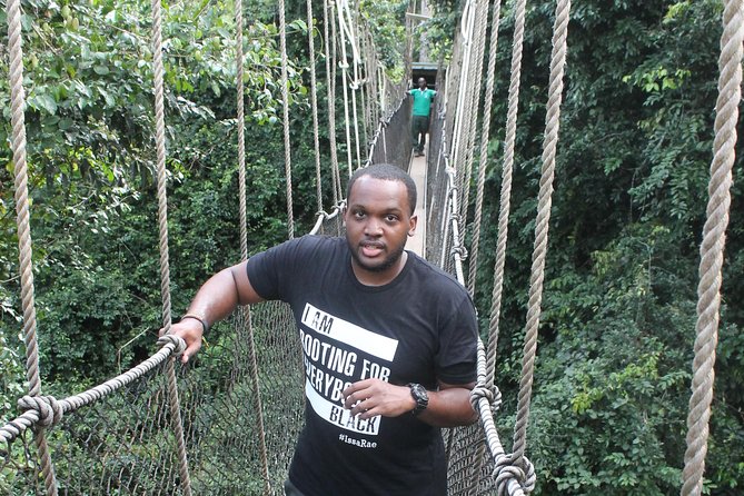 Cape Coast Castle and Kakum Park Tour - Crossing the 333-Meter Canopy Walkway