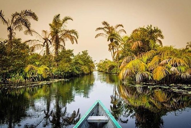 Experience Nzulezu! A village on stilts! - Walking along Nzulezu’s narrow pier