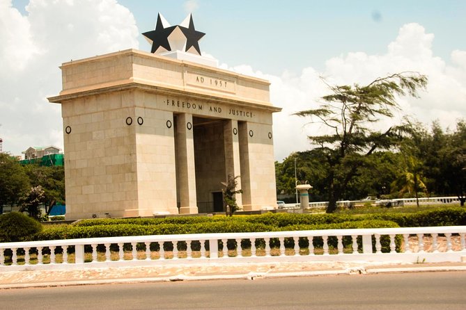 Full Day Accra Guided Tour - Black Star Gate: a visible symbol of independence