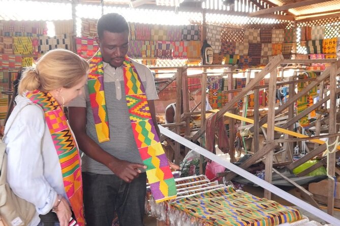 Full-Day Tour to Ashanti Region, Kumasi and Ghanaian History - Bonwire and the making of Kente cloth