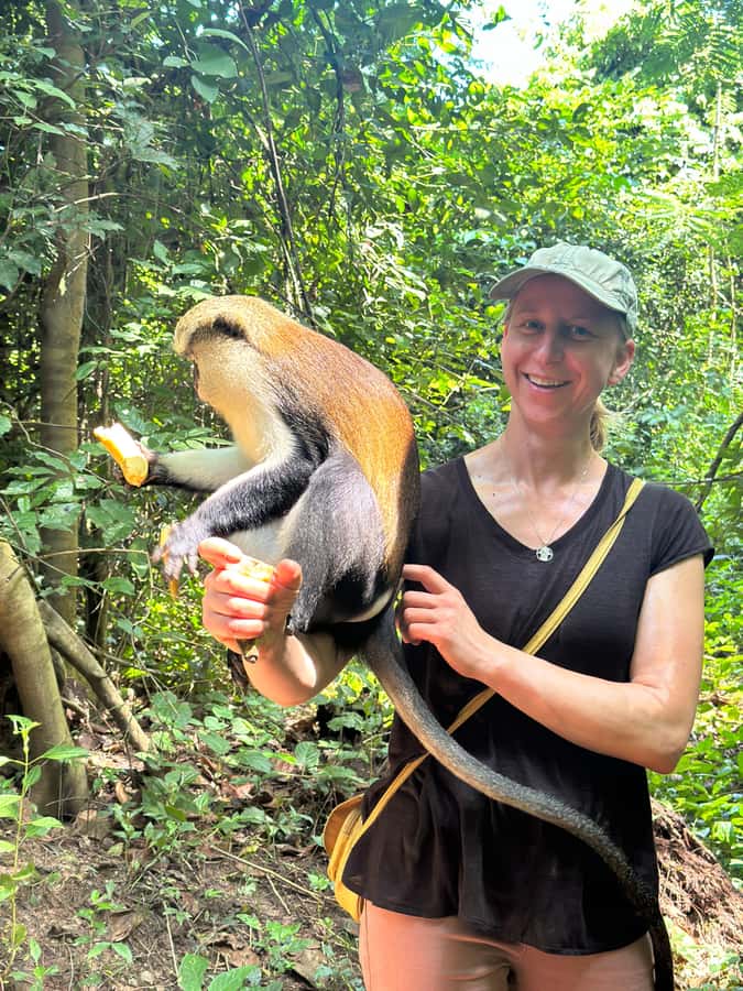 Ghana: 2-Day Monkey Sanctuary, Waterfall and Hiking Tour - Amedzofe and Mount Gemi on day two