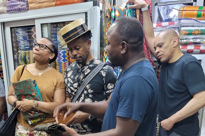 Half-Day Guided Fabric Tour in Ghana - Transport, Timing, And Group Size