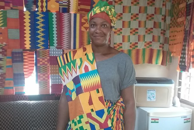 Kumasi Heritage Tours And Naming Ceremony In A Day - Adanwomase, where kente begins at the loom