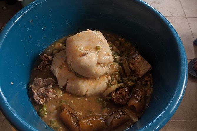 Local Ghanaian Cooking Class in Accra to help support wellness community center - From akpeteshie spirits to the cooking table