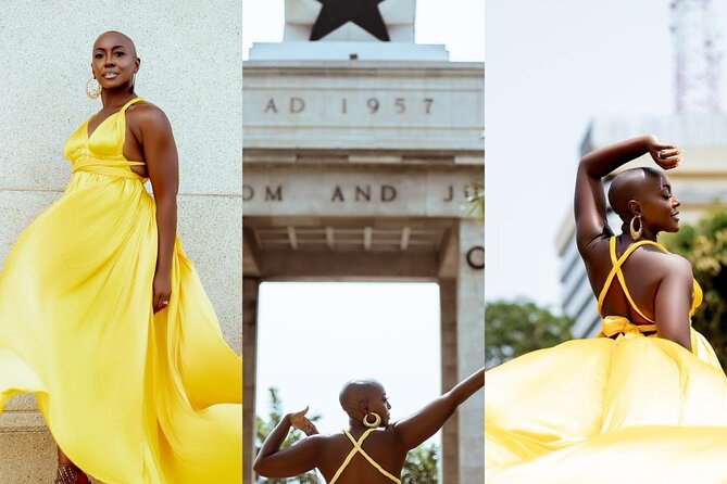 Luxury Flying Dress Photoshoot in Accra - Why This Accra Photoshoot Works