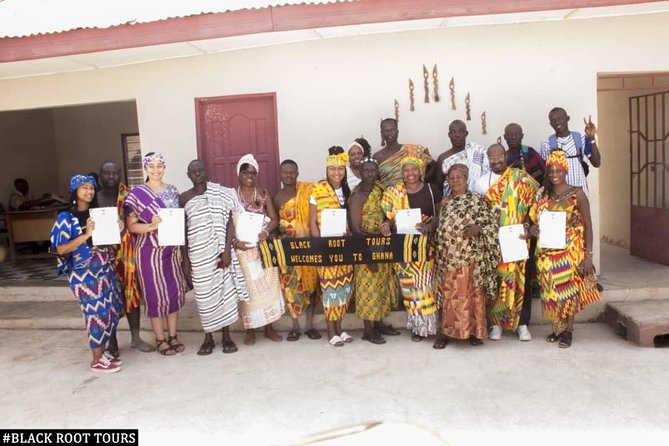 Traditional Naming Ceremony For African Americans In Kumasi - A naming ceremony with personal meaning