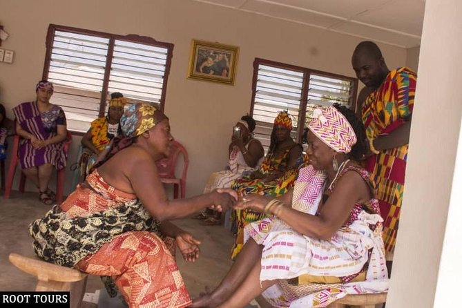 Traditional Naming Ceremony For African Americans In Kumasi - Adanwomase Kente and the cocoa farm