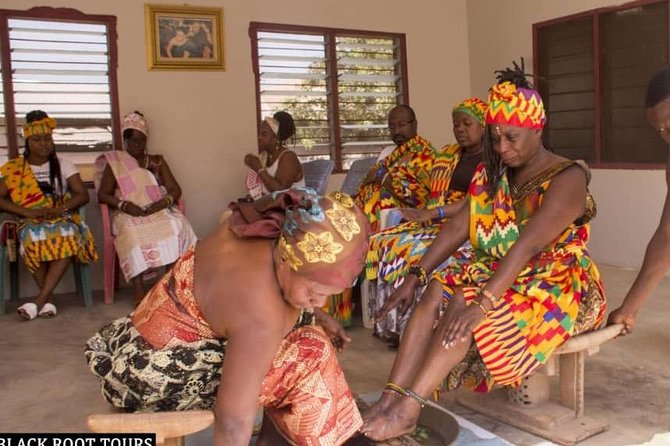 Traditional Naming Ceremony For African Americans In Kumasi - Timing, pickup, and the private vehicle